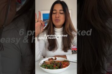 all recipes are in my new what I eat in a week vid!!! #healthyrecipes #highproteinmeals #healthyfood