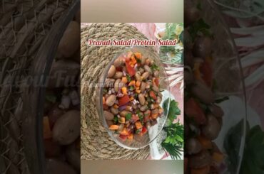 Peanut Salad Recipe/ Healthy Protein Salad /Weight loss Salad