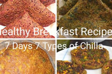 7 healthy breakfast ideas| Low Oil Breakfast Recipes | Winter special recipes| Weight loss recipes