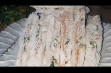 Bakery Style Chicken Mayo Sandwich Recipe| How To Make Chicken Sandwich | By Chandni Food Secret