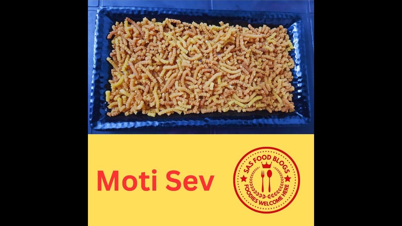 Moti Sev | Healthy & Tasty Evening Tea Snack | Sev Recipe | Diwali Sweet | Diwali Snacks Recipes Moti Sev | Healthy & Tasty Evening Tea Snack | Sev Recipe | Diwali Sweet | Diwali Snacks Recipes