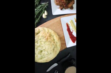 SO EASY ANYONE CAN MAKE! Bread Recipe w/Rosemary |Home Cooking Healthy Food Recipe