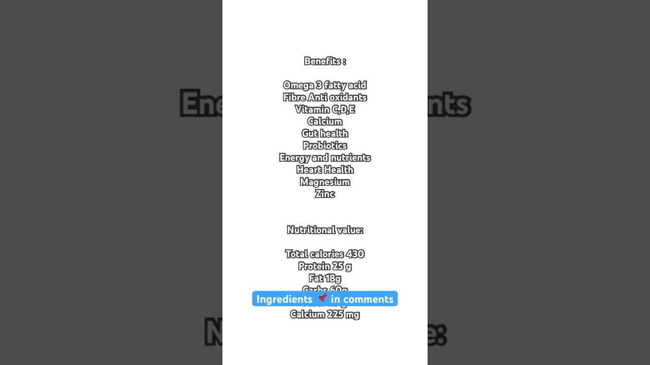 Harmony Crunch Bowl | Chia pudding | Breakfast Bowl | Healthy snack | Overnight Making Harmony Crunch Bowl | Chia pudding | Breakfast Bowl | Healthy snack | Overnight Making