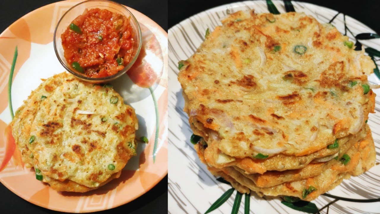 Easy healthy OATS CHILLA Recipe & tomato chutney | healthy OATS breakfast | high protin tiffin idea Easy healthy OATS CHILLA Recipe & tomato chutney | healthy OATS breakfast | high protin tiffin idea