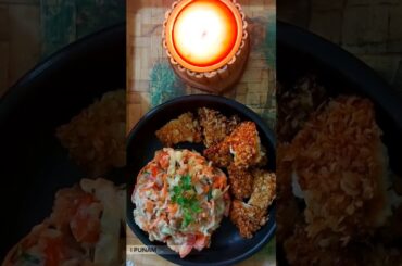 Oats chicken & chicken veg salad |Healthy Dinner #food #healthyfoods #recipe #chickensalad #cooking