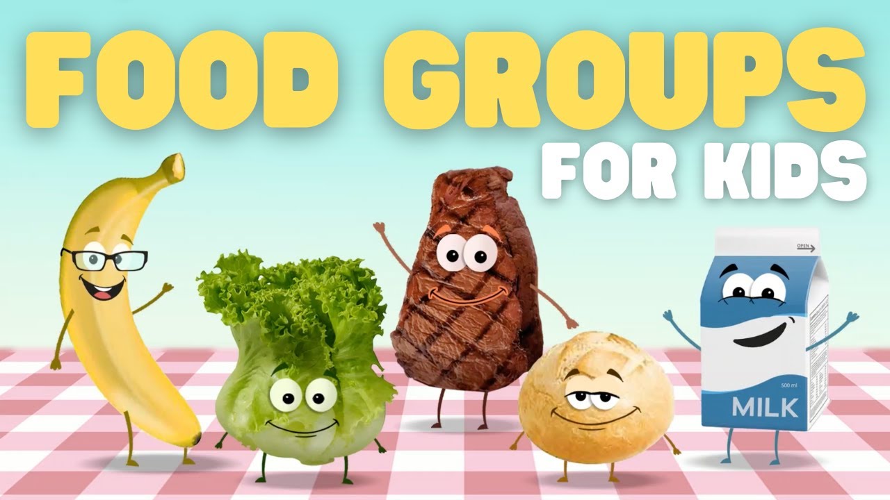 Food Groups for Kids | Learn about the five food groups and their benefits Food Groups for Kids | Learn about the five food groups and their benefits
