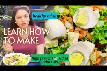 Bhagyashree Healthy Recipe||Bhagyashree favourite salad|| Bhagyashree love salad recipe