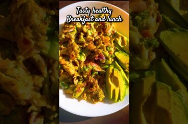 Tasty healthy breakfast & lunch menu | #recipes #minivlog #shortsvideo #food #lunch #daily #shorts