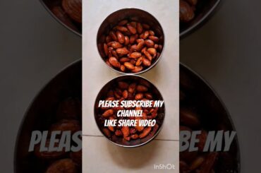 roasted almonds #almonds #saltedalmonds #roastedalmonds #healthy #snacks #recipe #youtubeshorts