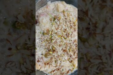 Easy Sabudana Kheer with Fruits | Quick & Easy Fruit Dessert Recipe #shorts #shortsrecipe