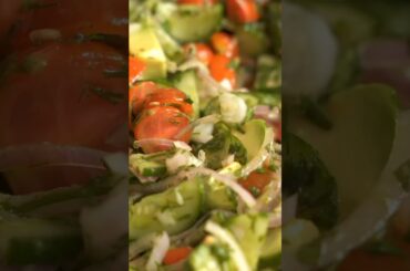 #how to make this fresh, healthy vegetable salad to fresh up your mood and your diet#food#recipe