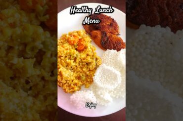 Healthy and Tasty Lunch Menu | #recipes #minivlog #shortsvideo #food #lunch#weightloss #diet
