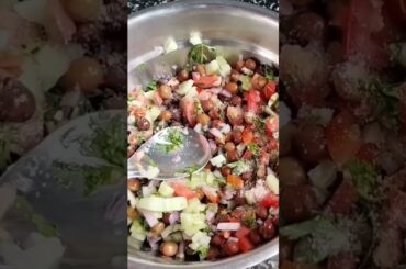 healthy chana veg salad#weight loss recipe #short video 2