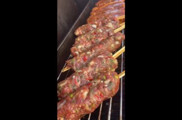 Thanksgiving Day BBQ Cooking Homemade Healthy Food Family and Friends