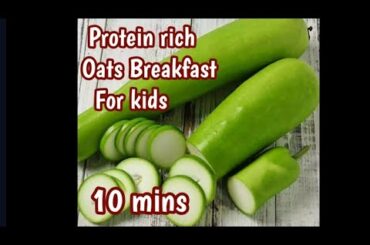Oats Bottle gourd Chilla - Instant diet breakfast/ Dinner recipes Indian vegetarian just in 1o mins