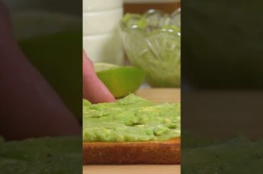 Avocado Toast Short #youtubeshorts #howto #healthyfood #breakfast
