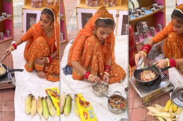 SweetCorn Maggie Chilla Recipe - Healthy Snacks #Recipe #maggichilla #maggies