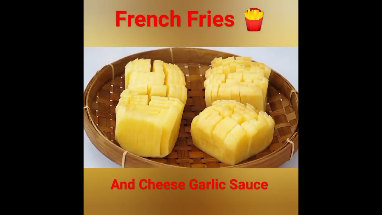 French fries and garlic cheese sauce by #Homemaker #sumera #shorts French fries and garlic cheese sauce by #Homemaker #sumera #shorts