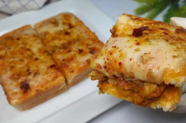 Instant Pizza Sandwich Recipe || Healthy 10 Minutes Lunch Box Recipe || Bread Pizza Recipe #sandwich