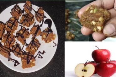 Healthy Recipes Desserts Challenge Day 5/Apple Burfi easy n healthy food