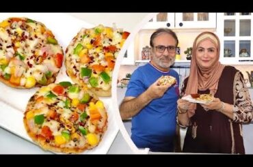 Kids will love you for this Healthy Tiffin Box recipe | NO MAIDA MINI PIZZA | Cooking With Benazir