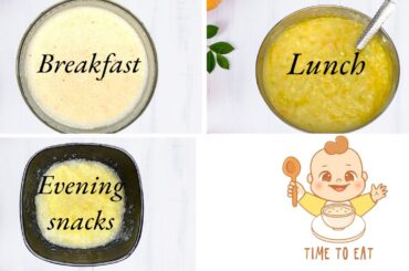 3 Baby food Recipes/6to 18 months baby food/Healthy & Tasty baby food @YummyParadise14
