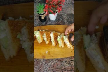 Boiled egg sandwich #shorts #shortvideo #youtubeshorts #viral #sandwich #healthy #egg