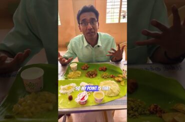 Dr. Pal's Reverse Banana Leaf Method to Manage Calories Intake!