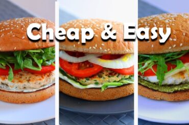 3 Healthy Chicken Burger Recipes Weight Loss