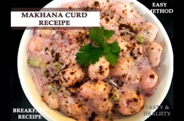 Millet Chaat | Makhana Chaat Recipe | Weight loss Snacks Recipe | Fox nut Healthy Recipe