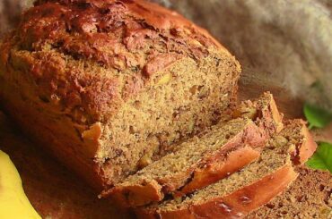 Best MOIST Banana bread Recipe on YOUTUBE! No Sugar, No butter, healthy, easy recipe