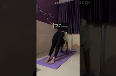 Day38/75 hard challenge #the75hardchallenge #yoga #health