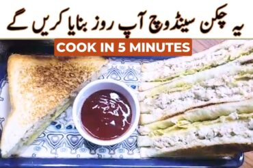 Exotic New Sandwich! Perfect for Kids Lunchbox, Brunch & Dinner Recipe in Urdu Hindi@SHAISTAFAHAD