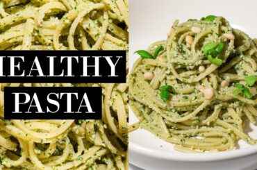 Creamy Pesto Pasta | Healthy, Dairy-Free, Vegan, Oil-Free