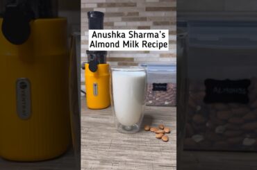 Make Almond Milk at Home #almondmilk #vegan #healthyrecipes #weightloss #homemade #shorts #healthy