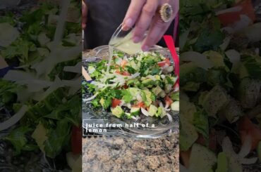 Avocado and Cucumber salad | Healthy salad recipe