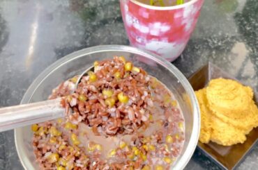 Day 1:Healthy Breakfast series-KARUNGURUVAI PASIPAYURU KANJI |millet recipes |weight loss recipes