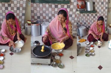 Healthy breakfast recipes - poha pudla recipe - healthy recipes #breakfast #pudla #recipe #food