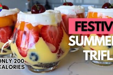 Easy Low-Cal Summer Trifle | Festive Dessert Recipe