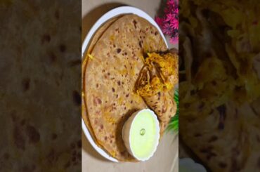 10 minutes breakfast recipe Muli ka paratha #yummy #viralshort #healthy#breakfast#paratha #nazgvlogs