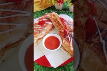 Healthy Coleslaw Sandwich Recipe | #shorts #coleslawsandwich #shortsvideo