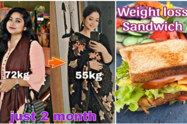 How to LOSS WEIGHT Eat Testy || Healthy and Tasty Low Calories Sandwich For Weight Loss
