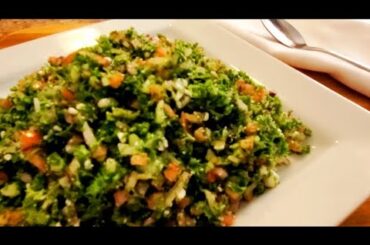 Mediterranean parsley salad| Healthy and tasty salad recipe