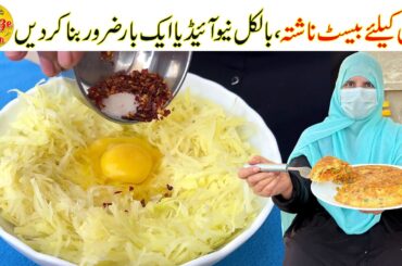 New Breakfast Recipe with Pizza Taste | Easy Breakfast Ideas for Kids | Village Handi Roti