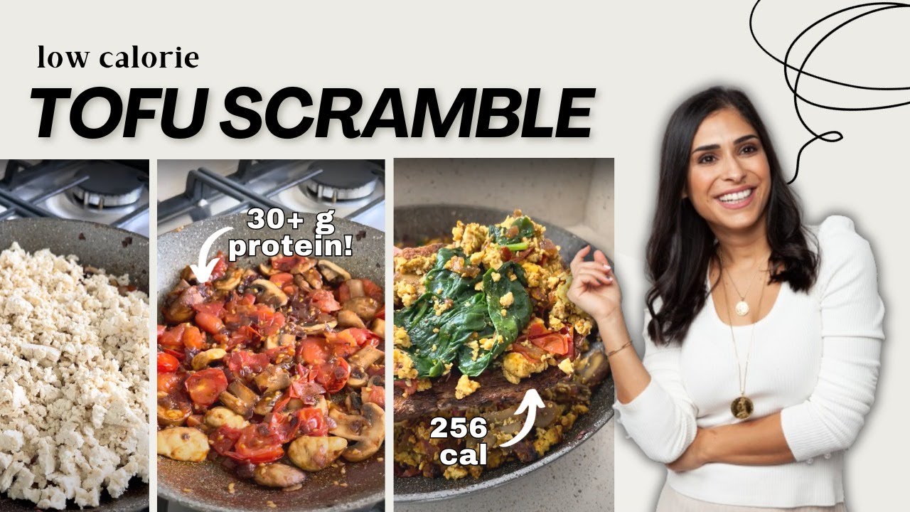 my favorite LOW CALORIE vegan breakfast I scrambled tofu | From the ground my favorite LOW CALORIE vegan breakfast I scrambled tofu | From the ground