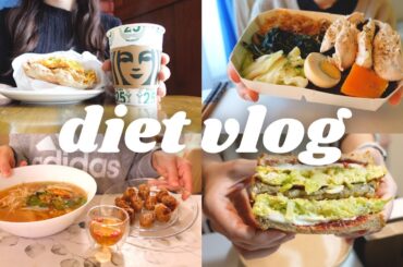 Diet vlog | *realistic* what I eat in a day (or two), intermittent fasting + healthy meals