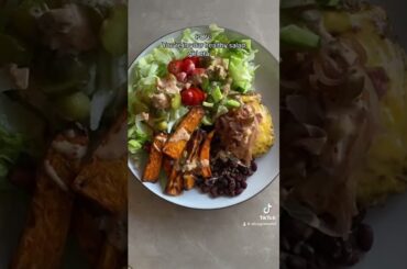 Healthy salad #caloriedeficitdiet #healthydiet #lowcaloriediet #healthyrecipes #healthysaladrecipes