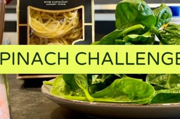 LOW CALORIES SPINACH CHALLENGE | FUEL Your Day Healthy FUEL