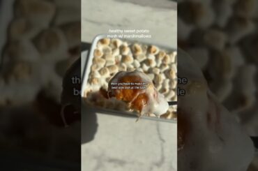 healthy sweet potato mash recipe! #recipe #healthy #food #shortscooking #shortsbts #subscribe #sub