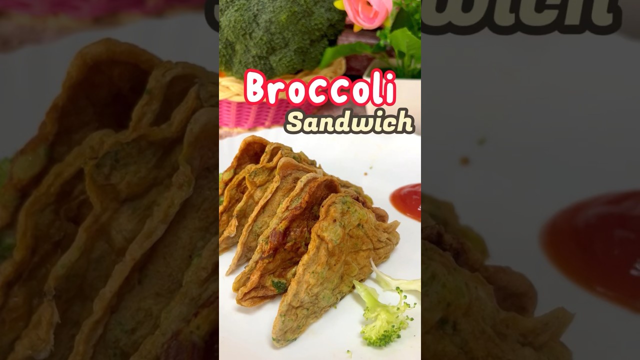 Broccoli Sandwich | Easy and Healthy Breakfast Recipe #shorts #eggrecipe Broccoli Sandwich | Easy and Healthy Breakfast Recipe #shorts #eggrecipe